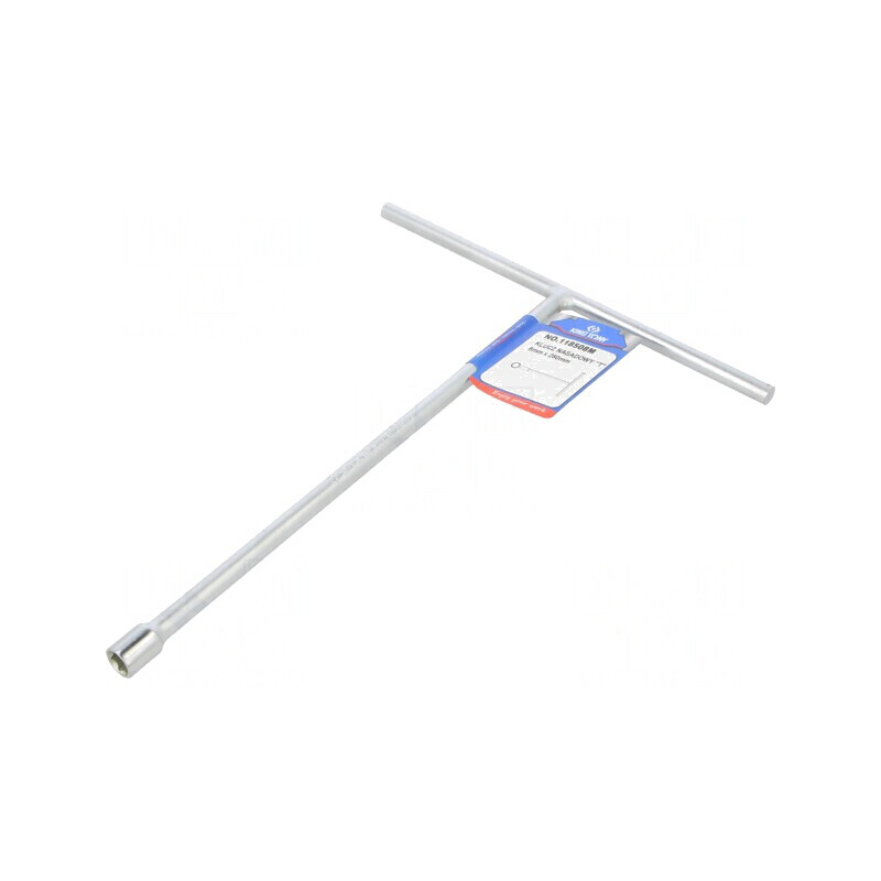 Cheie tubulară 8mm oțel crom-vanadium cu mâner T 250mm | Electronic-mag.ro | Componente Electronice