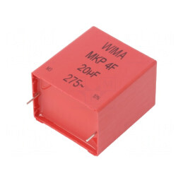 Condensator Polipropilenă 20uF THT ±10% | Electronic-mag.ro | Componente Electronice