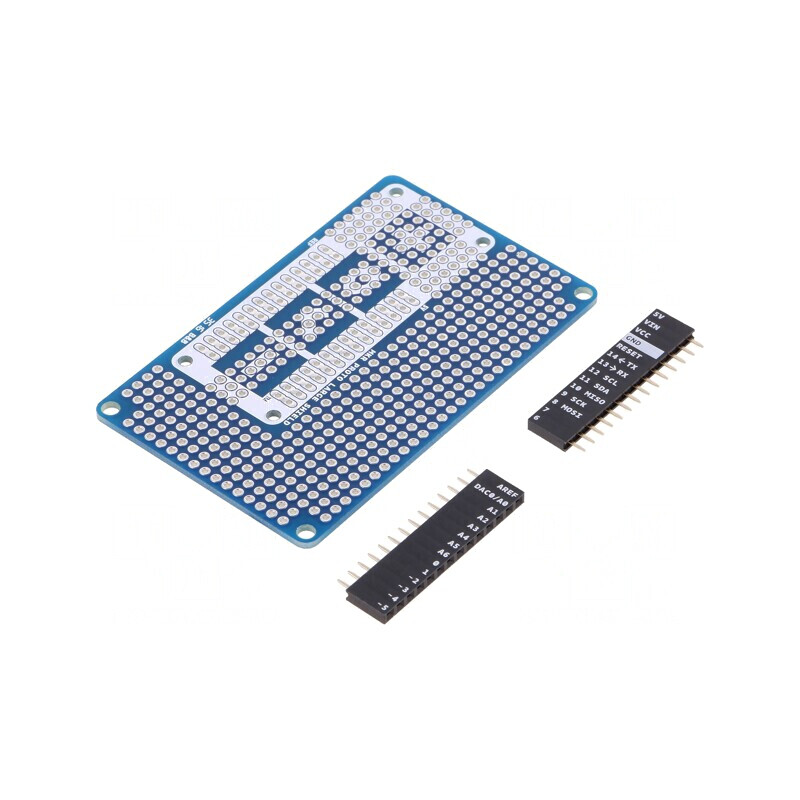 Placă Prototip MKR 80x50mm cu Şir Pini | Electronic-mag.ro | Componente Electronice