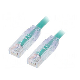 Patch Cord U/UTP Cat6 Verde 0.5m LSZH | Electronic-mag.ro | Componente Electronice