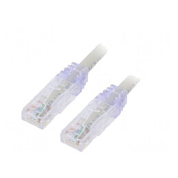Patch Cord TX6 PLUS U/UTP Cat6 LSZH Gri 0.5m | Electronic-mag.ro | Componente Electronice
