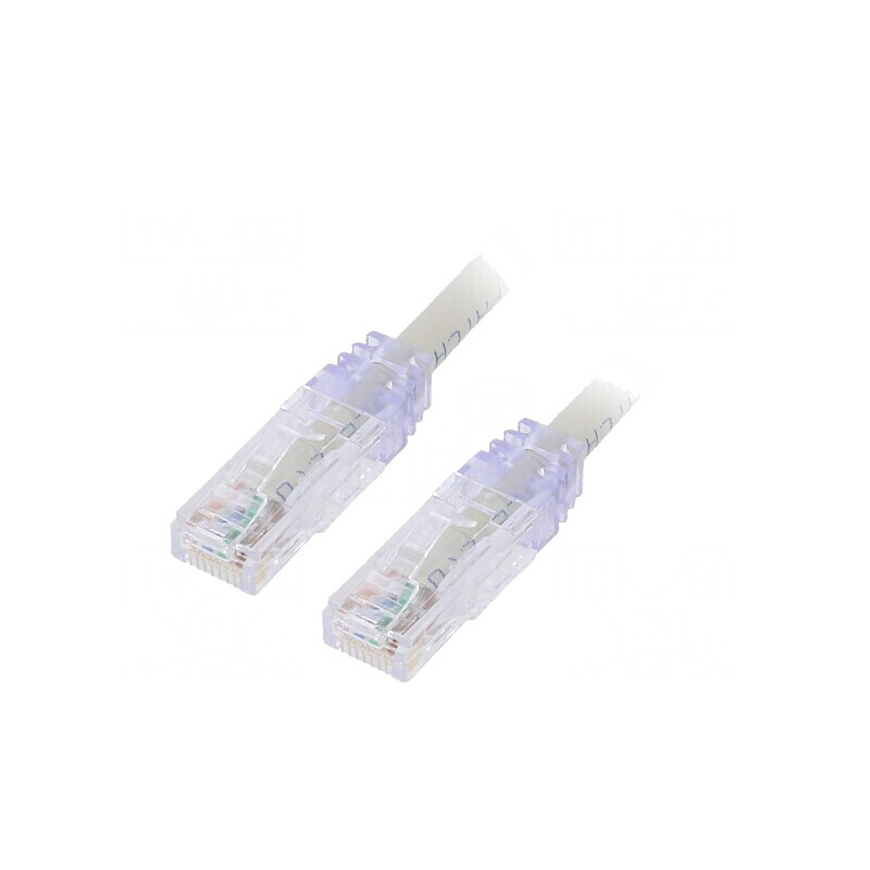 Patch Cord TX6 PLUS U/UTP Cat6 LSZH Gri 0.5m | Electronic-mag.ro | Componente Electronice
