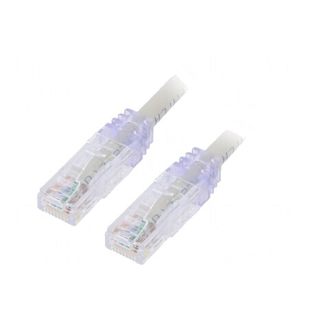 Patch Cord TX6 PLUS U/UTP Cat6 LSZH Gri 0.5m | Electronic-mag.ro | Componente Electronice
