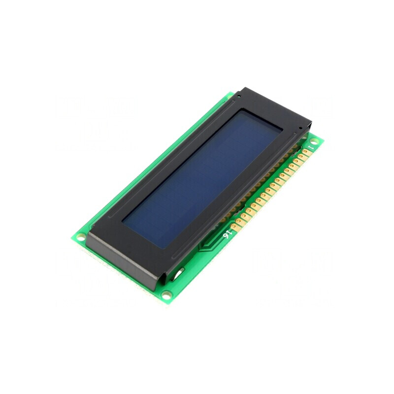 Afișaj LCD Alfanumeric 16x1 80x36mm LED | Electronic-mag.ro | Componente Electronice