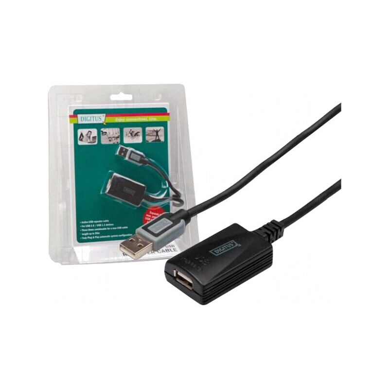 Repeater USB 2.0, 5m, Blister | Electronic-mag.ro | Componente Electronice Repeater USB 2.0, 5m, Blister | Electronic-mag.ro | Componente Electronice