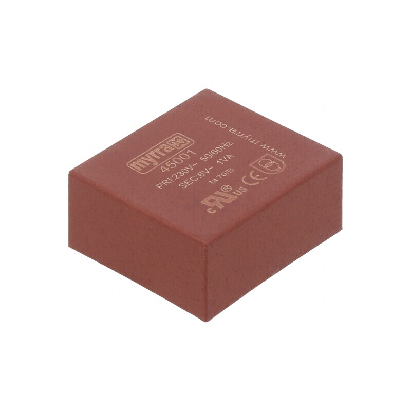 Transformator Încapsulat 1VA 230V 6V PCB | Electronic-mag.ro | Componente Electronice