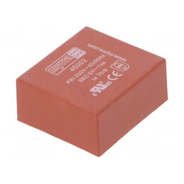 Transformator Încapsulat 1VA 230VAC 9V PCB | Electronic-mag.ro | Componente Electronice