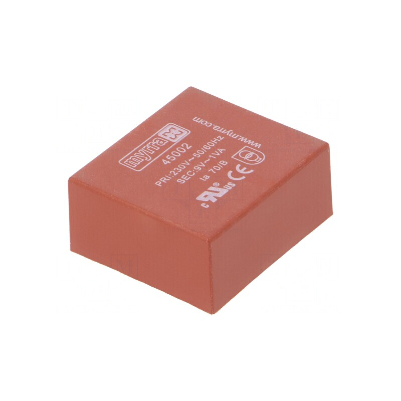 Transformator Încapsulat 1VA 230VAC 9V PCB | Electronic-mag.ro | Componente Electronice