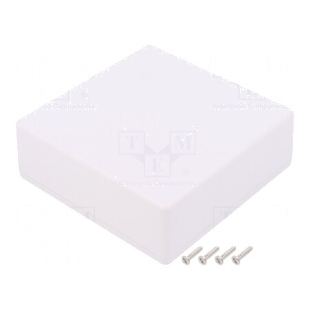 Carcasă Universală ABS Albă 125x125x45mm IP40 | Electronic-mag.ro | Componente Electronice