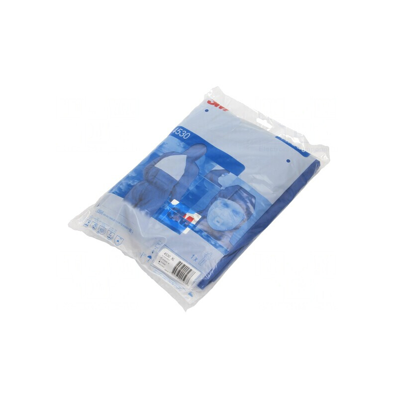 Combinezon de protecție XL albastru | Electronic-mag.ro | Componente Electronice