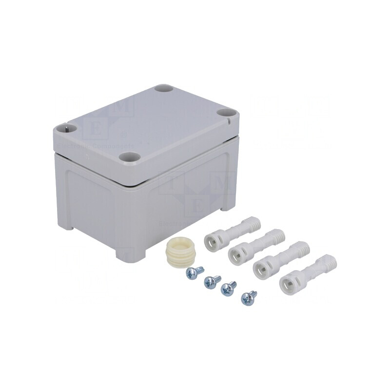 Carcasă universală TEMPO ABS gri IP65 65x95x60mm | Electronic-mag.ro | Componente Electronice Carcasă universală TEMPO ABS gri IP65 65x95x60mm | Electronic-mag.ro | Componente Electronice