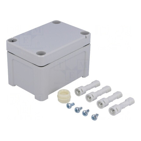 Carcasă universală TEMPO ABS gri IP65 65x95x60mm | Electronic-mag.ro | Componente Electronice