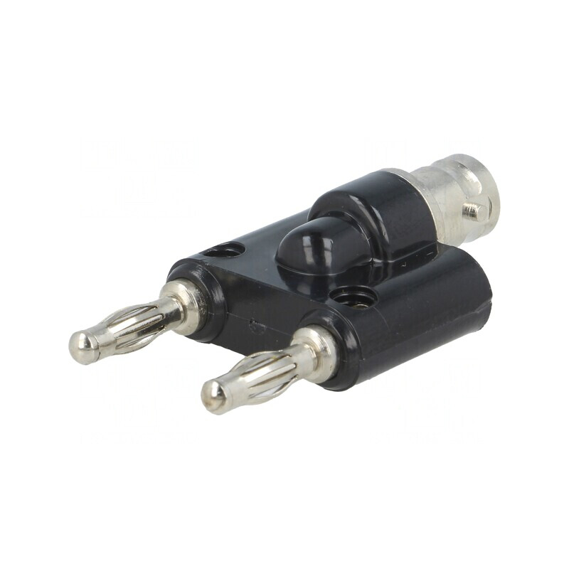 Mufă Banană 4mm Aurită cu BNC Soclu 15A | Electronic-mag.ro | Componente Electronice