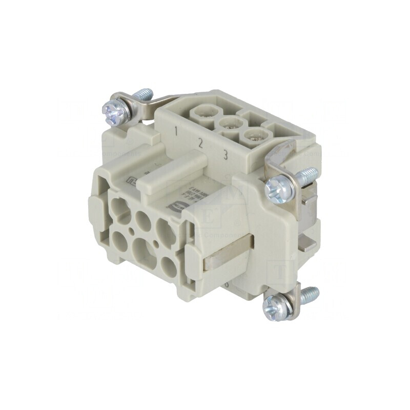 Conector HDC Han E® 6 Pin Mamă | Electronic-mag.ro | Componente Electronice