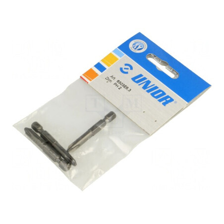 Capăt de şurubelniţă Phillips PH2 50mm 3 buc. | Electronic-mag.ro | Componente Electronice