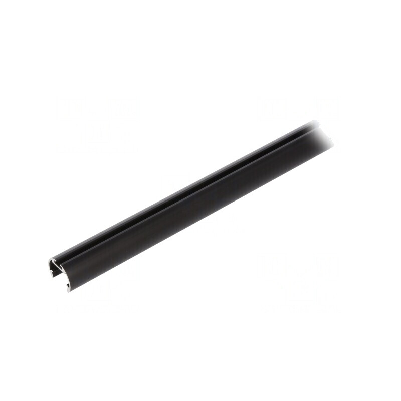 Profil LED Aluminiu Negru 2m OLEK | Electronic-mag.ro | Componente Electronice