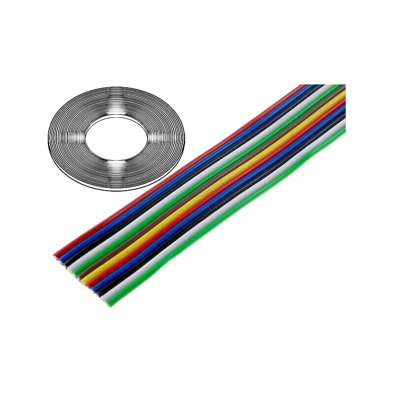 Cablu bandă 12x0,75mm2 neecranat PVC 500V | Electronic-mag.ro | Componente Electronice Cablu bandă 12x0,75mm2 neecranat PVC 500V | Electronic-mag.ro | Componente Electronice