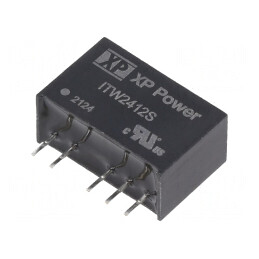 Convertor DC/DC 1W 18-36V la 12V/-12V SIP | Electronic-mag.ro | Componente Electronice