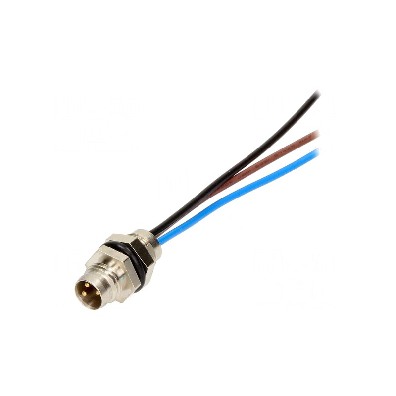 Conector M8 Tată 3 Pin cu Cabluri IP67 | Electronic-mag.ro | Componente Electronice Conector M8 Tată 3 Pin cu Cabluri IP67 | Electronic-mag.ro | Componente Electronice