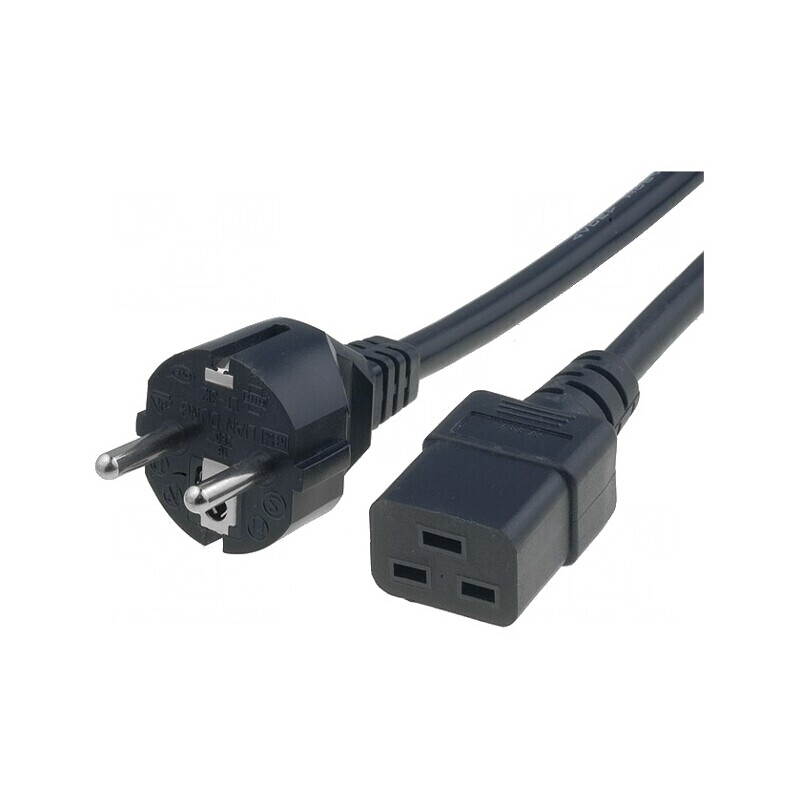 Cablu Alimentare CEE 7/7 la IEC C19 5m Negru | Electronic-mag.ro | Componente Electronice Cablu Alimentare CEE 7/7 la IEC C19 5m Negru | Electronic-mag.ro | Componente Electronice