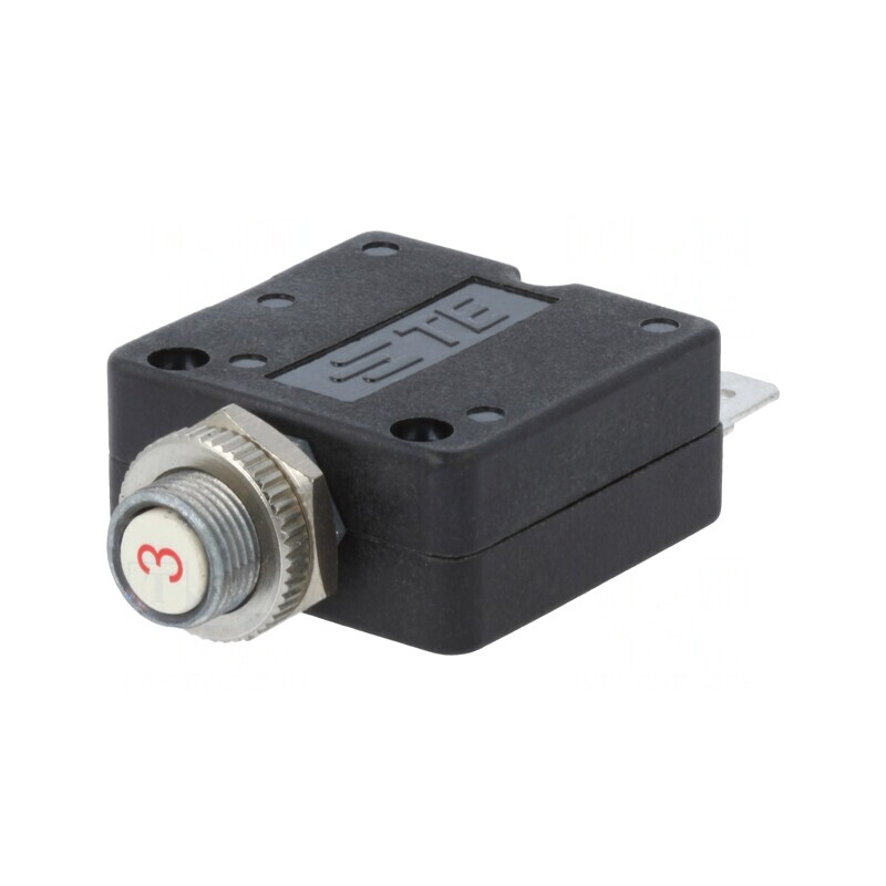 Întrerupător de Supracurent 250VAC 50VDC 3A SPST-NC | Electronic-mag.ro | Componente Electronice