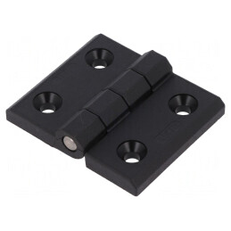 Balama neagră tehnopolimer PA 60mm x 45mm | Electronic-mag.ro | Componente Electronice
