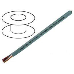 Cablu LiYY 48x0,25mm2 neecranat 500V gri | Electronic-mag.ro | Componente Electronice