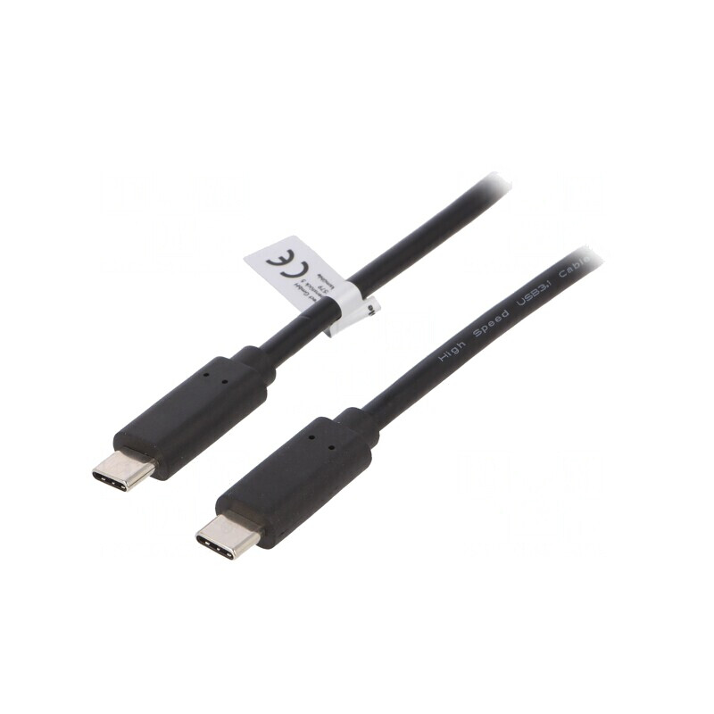 Cablu USB-C 3.2 0.5m Negru 10Gbps | Electronic-mag.ro | Componente Electronice Cablu USB-C 3.2 0.5m Negru 10Gbps | Electronic-mag.ro | Componente Electronice