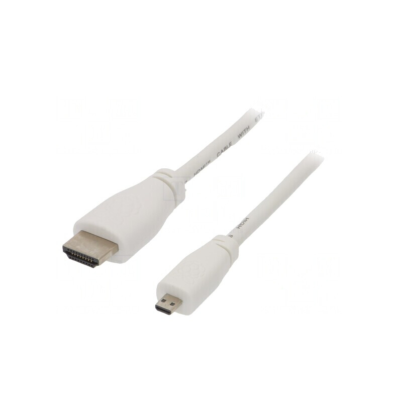 Cablu HDMI 2.0 la Micro HDMI 1m Alb | Electronic-mag.ro | Componente Electronice Cablu HDMI 2.0 la Micro HDMI 1m Alb | Electronic-mag.ro | Componente Electronice