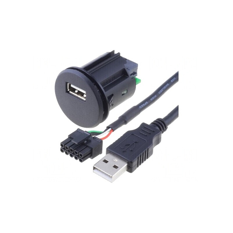 Prelungitor USB A 0,9m | Electronic-mag.ro | Componente Electronice