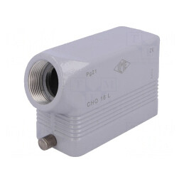 Carcasă pentru conectori HDC C-TYPE PG21 77.27 CHO 16 L | Electronic-mag.ro | Componente Electronice