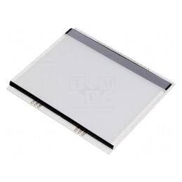 Iluminare de fundal LED ambră 78x64x3,8mm | Electronic-mag.ro | Componente Electronice