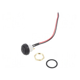 Comutator apăsare 12V 0,25A | Electronic-mag.ro | Componente Electronice