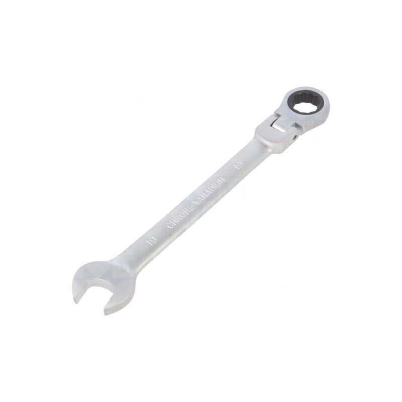 Cheie combinată cu articulație 19mm satinate | Electronic-mag.ro | Componente Electronice