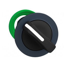 Comutator Rotativ 30mm 2 Poziții Negru | Electronic-mag.ro | Componente Electronice