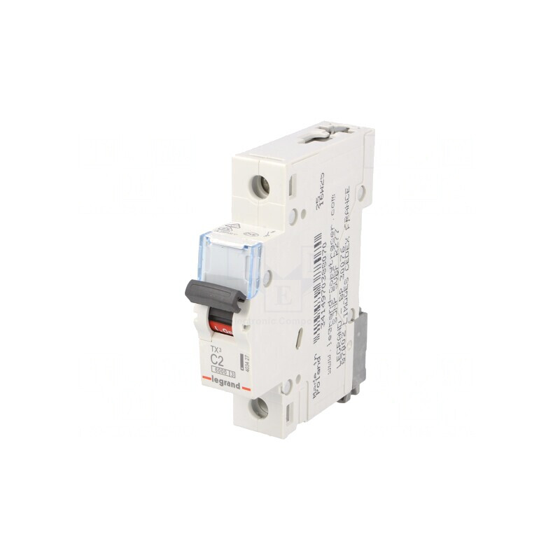Întrerupător de supracurent 2A 1P 230V C | Electronic-mag.ro | Componente Electronice