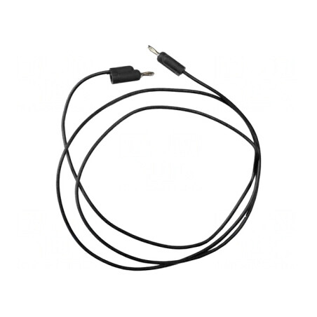 Cablu de măsurare 5A cu mufe banană 3mm | Electronic-mag.ro | Componente Electronice