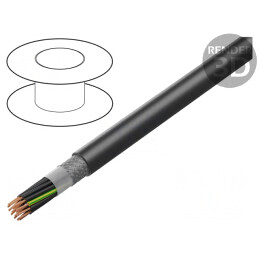 Cablu ÖLFLEX ROBUST 215C 18G0,5mm2 Negru 300V 500V | Electronic-mag.ro | Componente Electronice