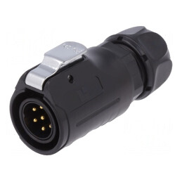 Conector Circular Mufă 20mm 7-Pin Aurit 12A Tată | Electronic-mag.ro | Componente Electronice