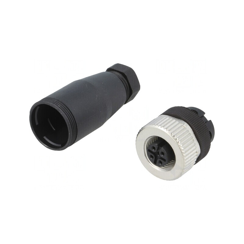 Mufă M12 4-PIN Mamă pe Cablu Drept DeviceNet CANopen | Electronic-mag.ro | Componente Electronice Mufă M12 4-PIN Mamă pe Cablu Drept DeviceNet CANopen | Electronic-mag.ro | Componente Electronice