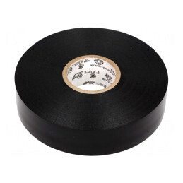 Bandă Electroizolantă Neagră 19mm x 20m | Electronic-mag.ro | Componente Electronice
