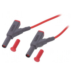 Cablu de Măsurare 16A cu Mufe Banană 4mm PVC | Electronic-mag.ro | Componente Electronice