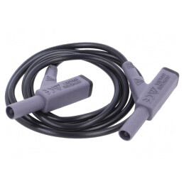 Cablu de măsurare 16A mufă banană 4 mm PVC | Electronic-mag.ro | Componente Electronice