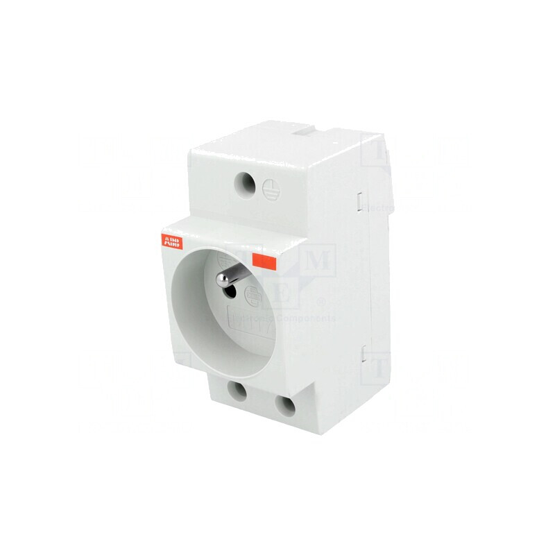 Soclu E 250VAC 16A pentru șină DIN | Electronic-mag.ro | Componente Electronice Soclu E 250VAC 16A pentru șină DIN | Electronic-mag.ro | Componente Electronice