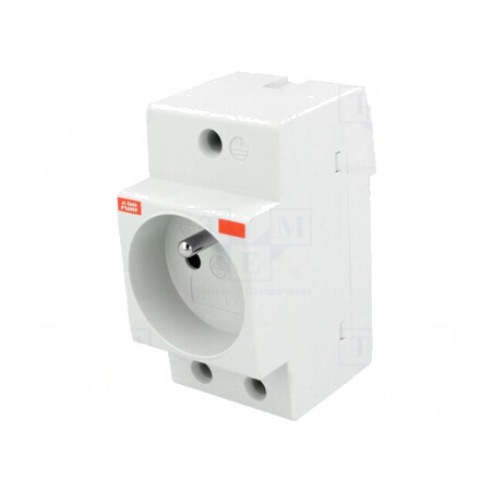 Soclu E 250VAC 16A pentru șină DIN | Electronic-mag.ro | Componente Electronice