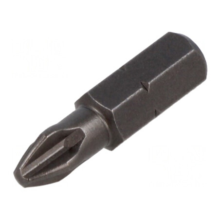 Capăt de șurubelniță Phillips PH2 25mm - Pachet 25 buc. | Electronic-mag.ro | Componente Electronice