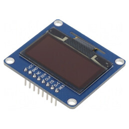 Afișaj OLED 1,3" 128x64 Albastru 3,3-5VDC | Electronic-mag.ro | Componente Electronice