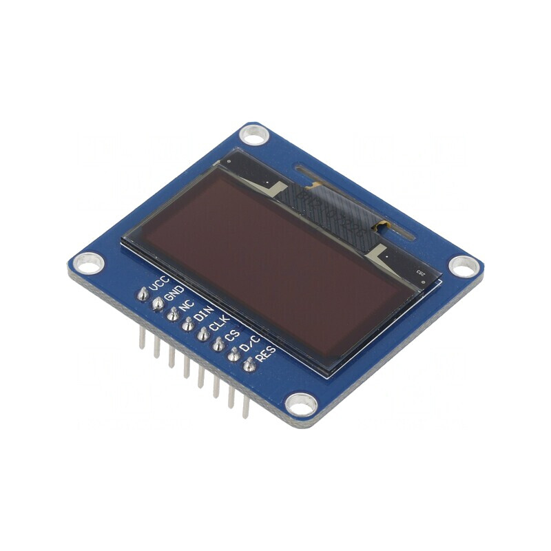 Afișaj OLED 1,3" 128x64 Albastru 3,3-5VDC | Electronic-mag.ro | Componente Electronice