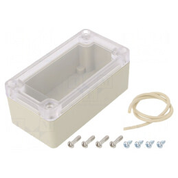 Carcasă Universală Ritec ABS IP65 50x95x40mm | Electronic-mag.ro | Componente Electronice