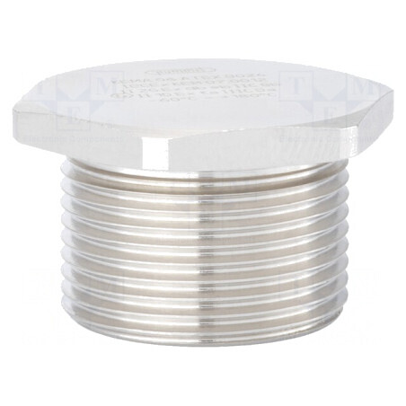 Capac de protecție M16 IP68 alamă nichelată | Electronic-mag.ro | Componente Electronice